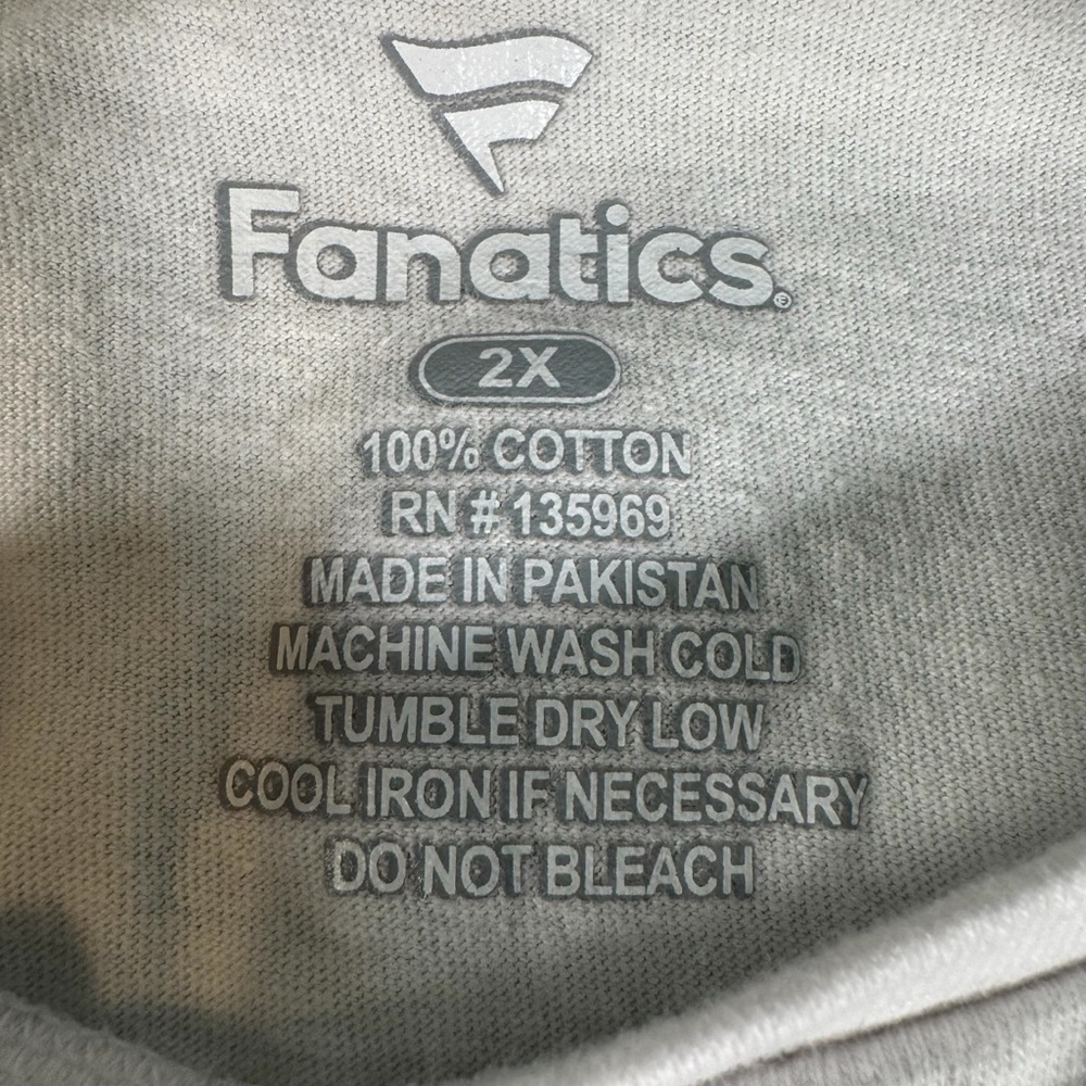 Milwaukee Brewers MLB Women's Size 2X Colorblock Short Sleeve T Shirt Fanatics - Picture 6 of 10